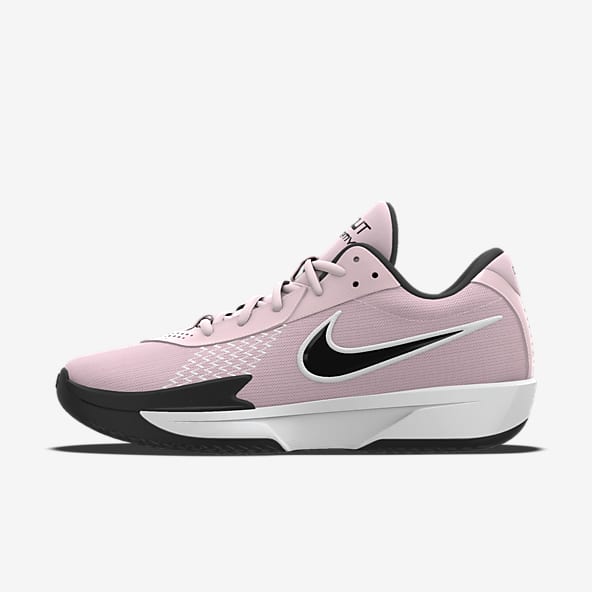 Mens pink nike basketball shoes shop